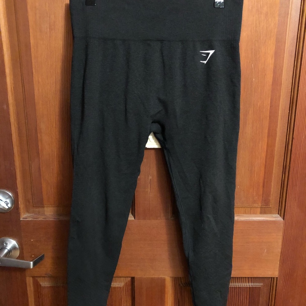 Gymshark black marl size large leggings